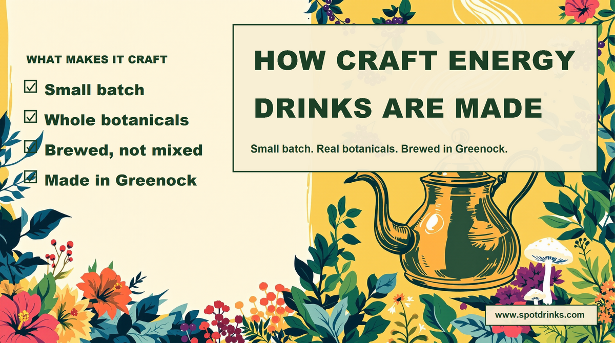 How small-batch craft energy drinks are made in Scotland